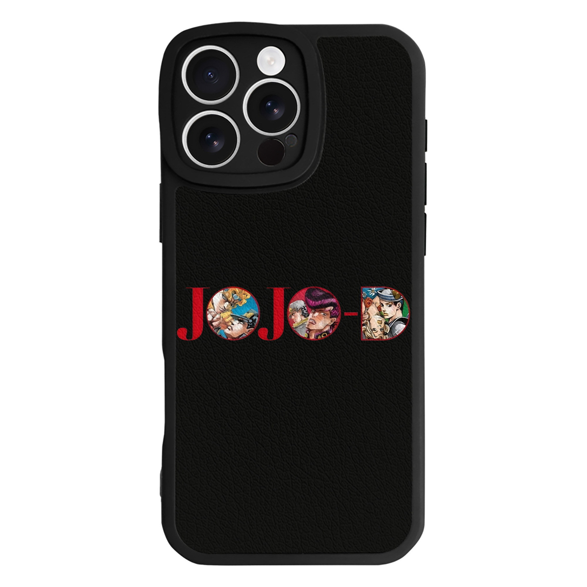 （画像用） ジョジョの奇妙な冒険 JoJo's Bizarre Adventure 【iPhone 16シリーズ対応】シリコンスマホケース（レザー調） 材質：シリコン